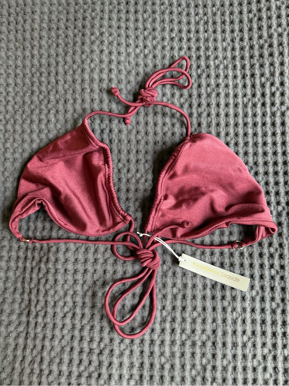 Gooseberry Seaside - So Chic - Halterneck/Cassis